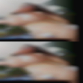 Nude woman tortured with face